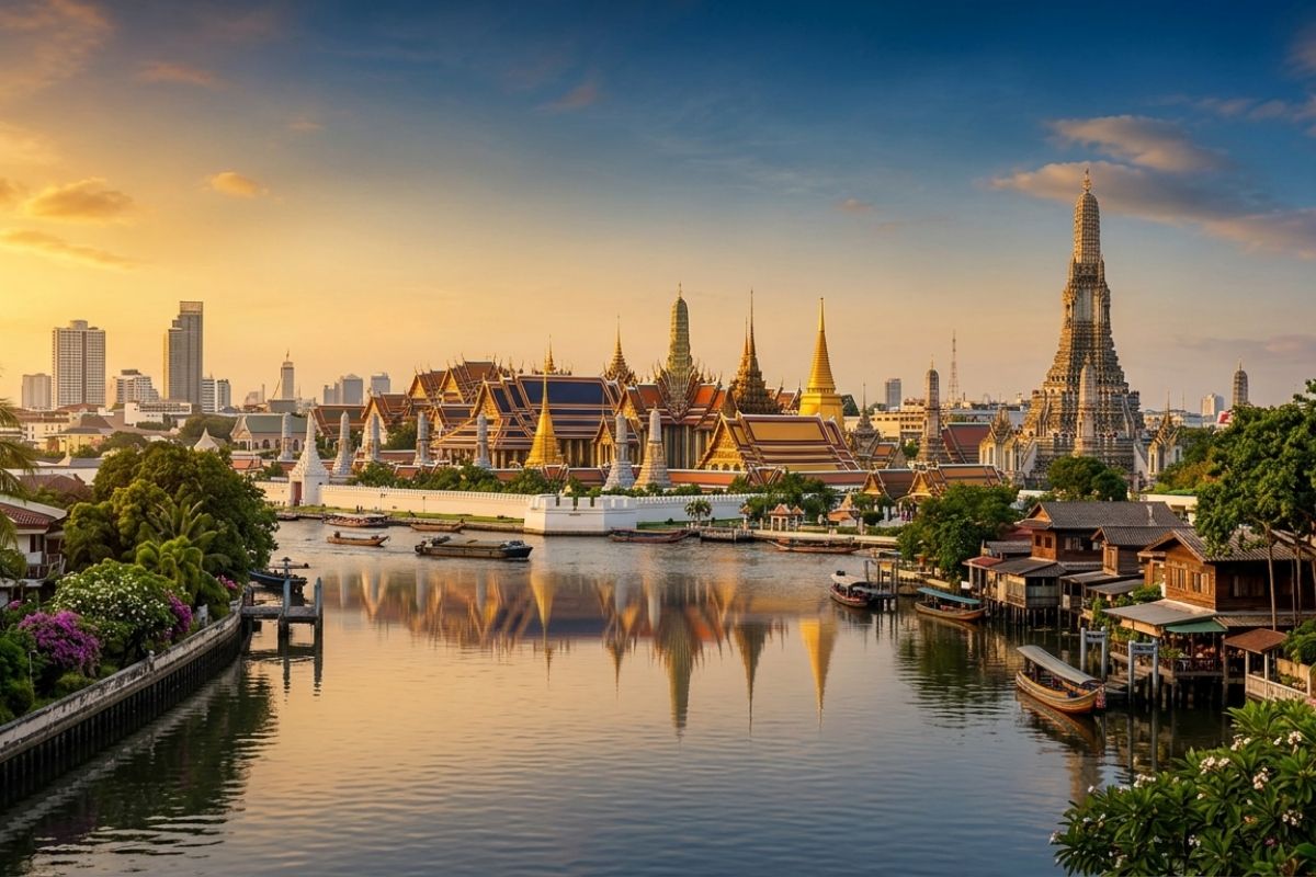 Sample placeholder photo of a Thailand landscape